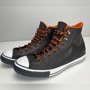 Converse All Star Mountain Club Brown & Orange High Top M 10.5 / W 12.5 Gore-Tex